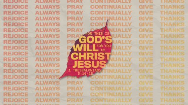 Rejoice Always