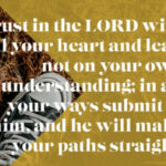 Proverbs 3:5-6