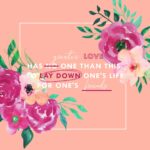 Greater Love