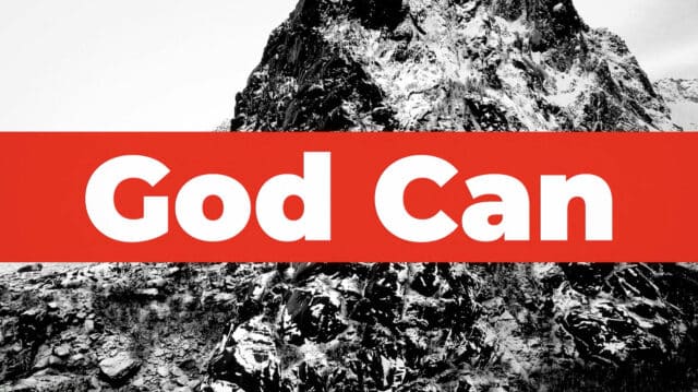 God Can