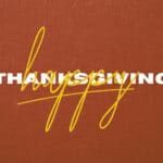 Happy Thanksgiving