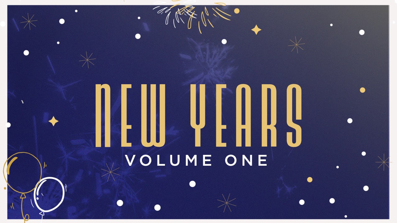 Motion Graphics New Year's Volume One Church Visuals