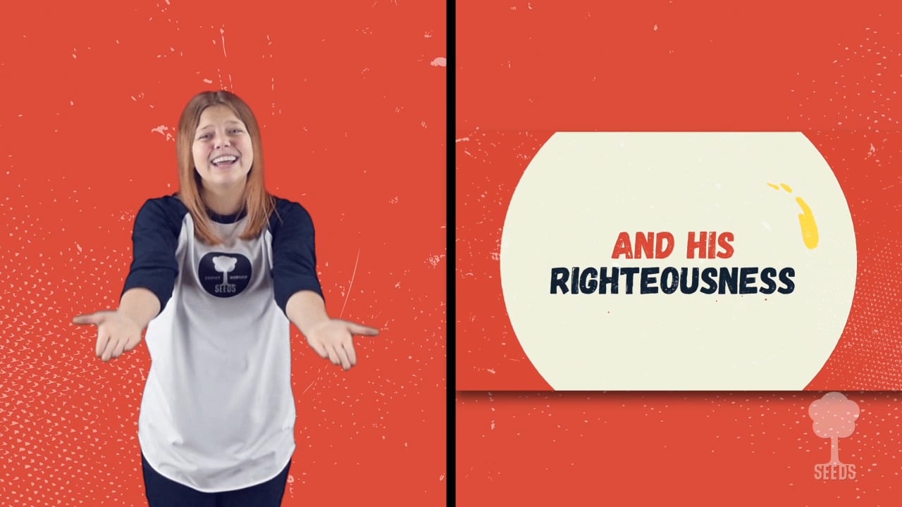 Worship Video Seek First Hand Motions Church Visuals