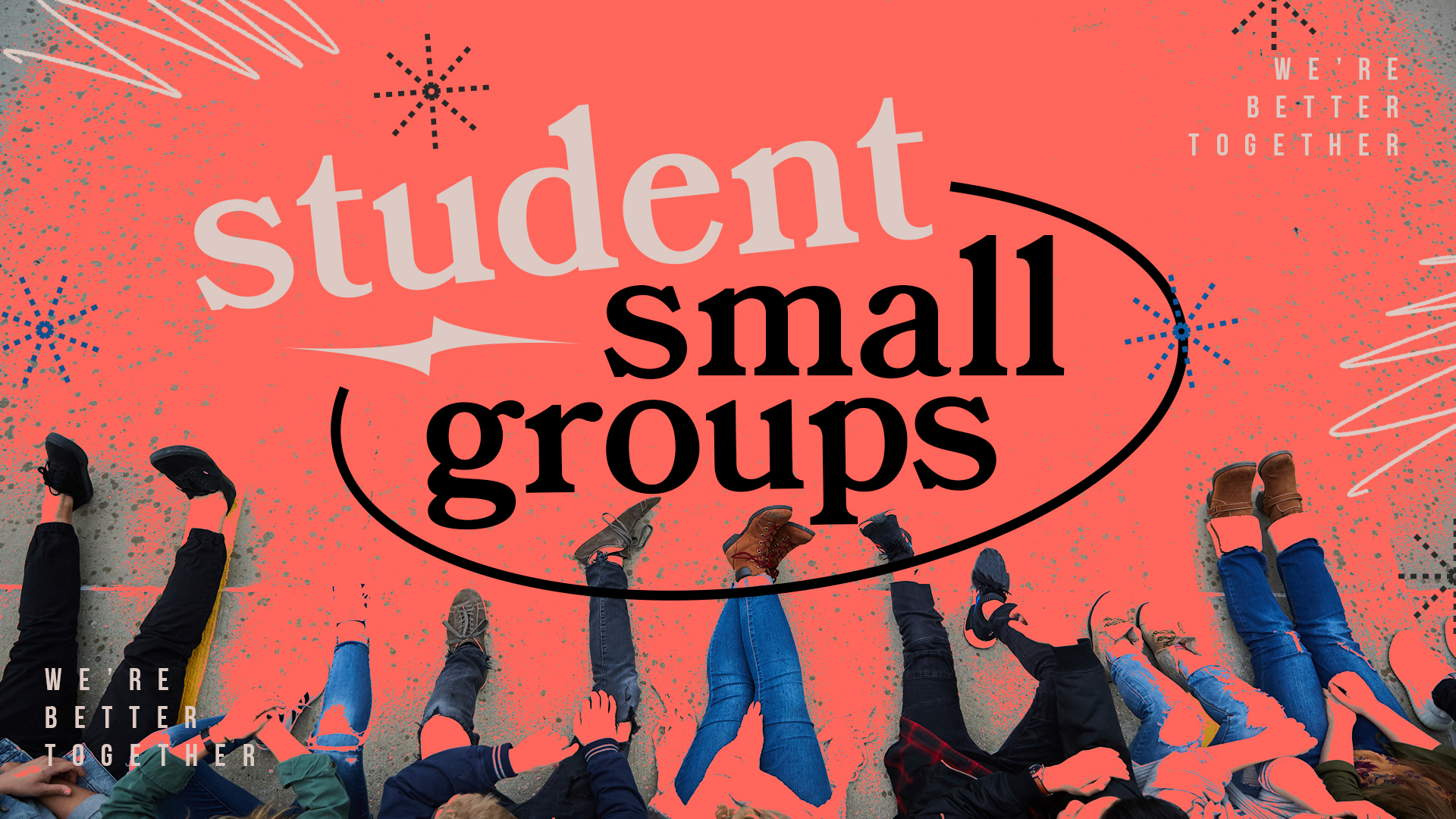 Small Group Visual Visual Ministry Graphics: Student Small Groups - Church Visuals