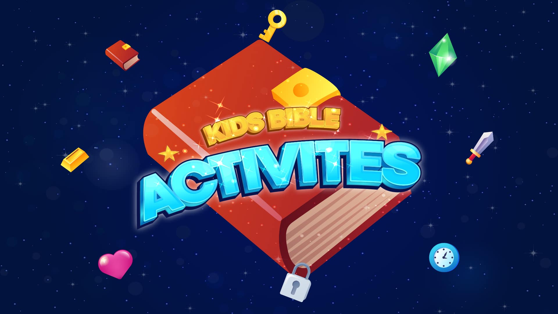 Ministry Graphics: Kids Bible Activities - Church Visuals