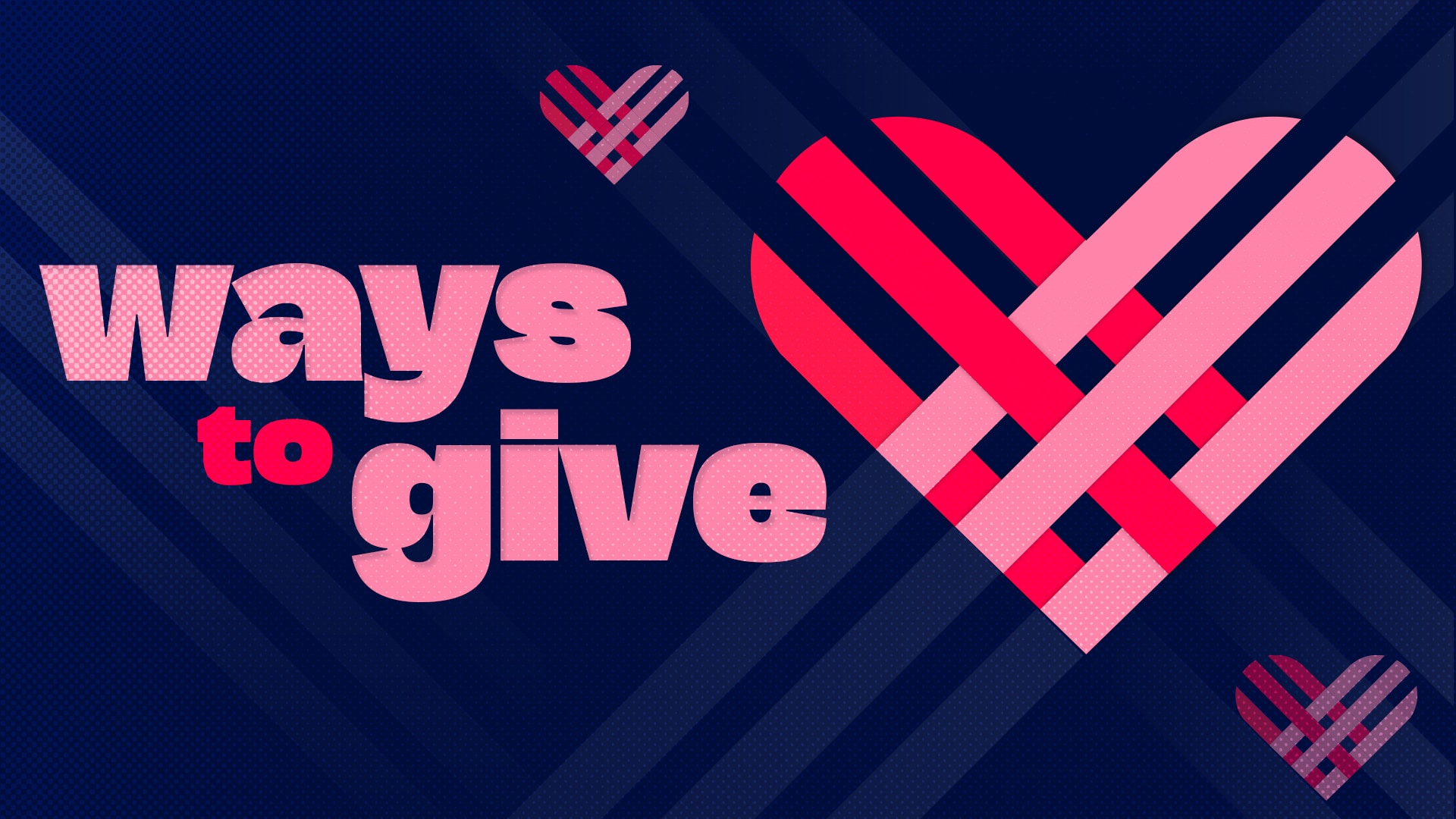 Ministry Graphics: Ways To Give - Church Visuals