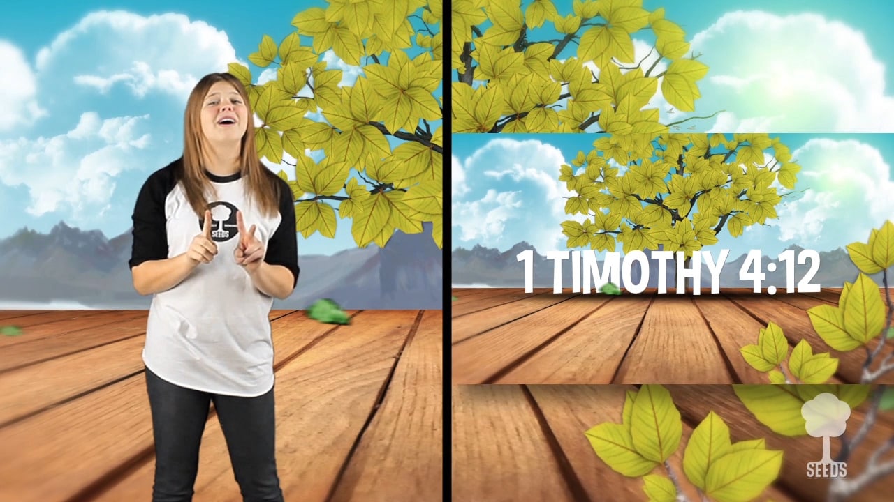 Young Hand Motions Church Visuals