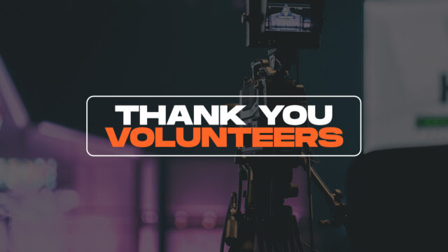 Thank You Volunteers