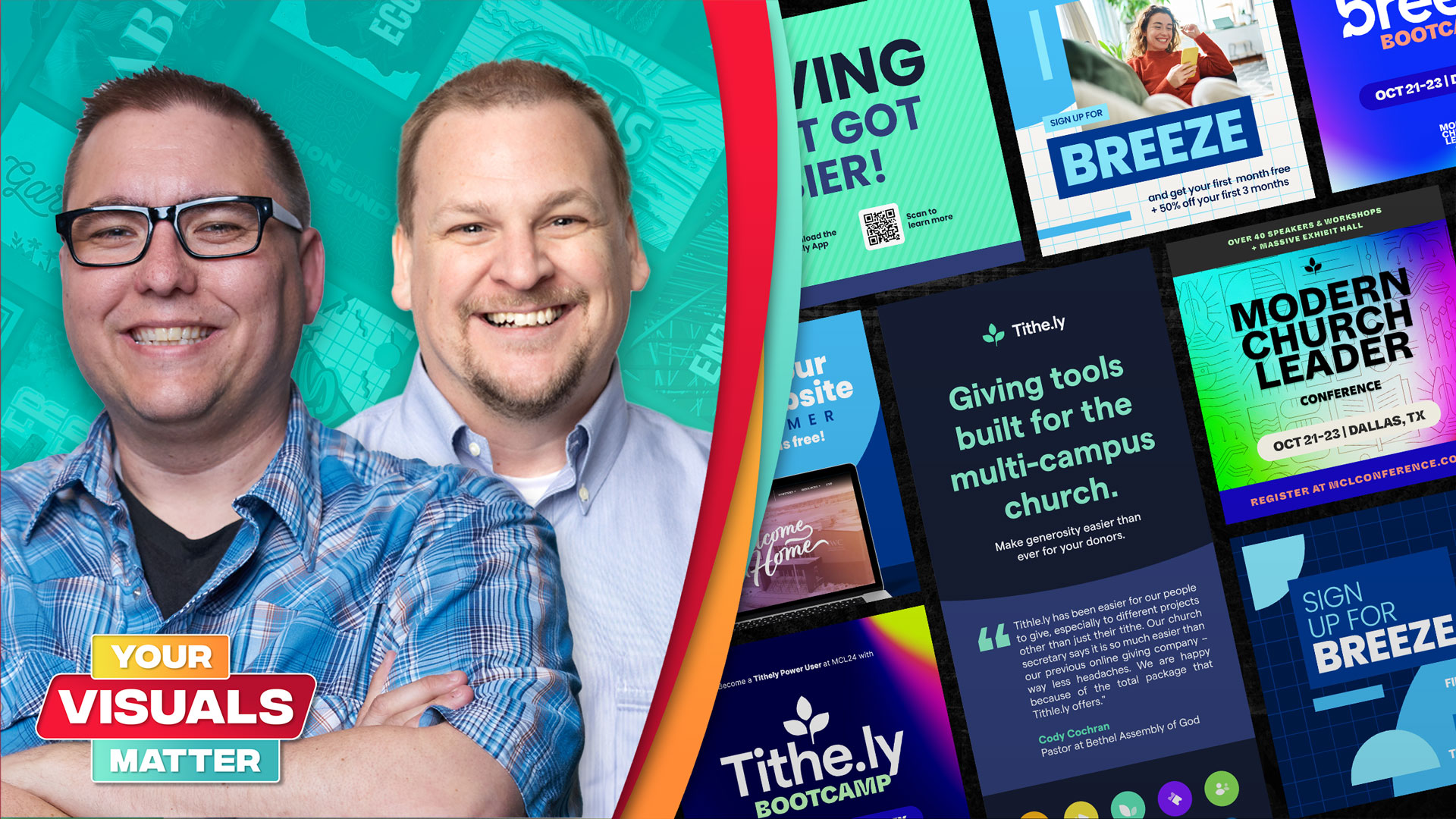 Why are High-Quality Visuals Important to Tithely?