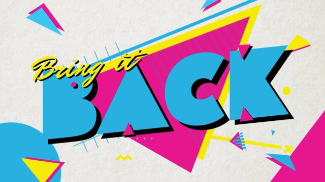 Bring It Back