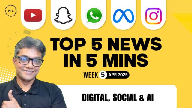 Snapchat, AI, WhatsApp, Meta, Instagram // Week 5, Apr 2025