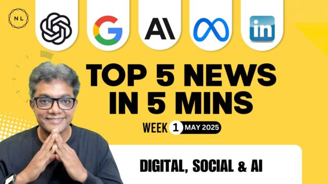 Claude AI, Google, OpenAI, LinkedIn, Meta // Week 1, May 2025