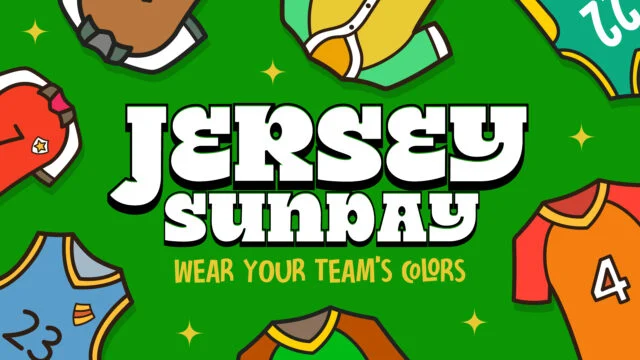 Jersey Sunday: Wear Your Team’s Colors