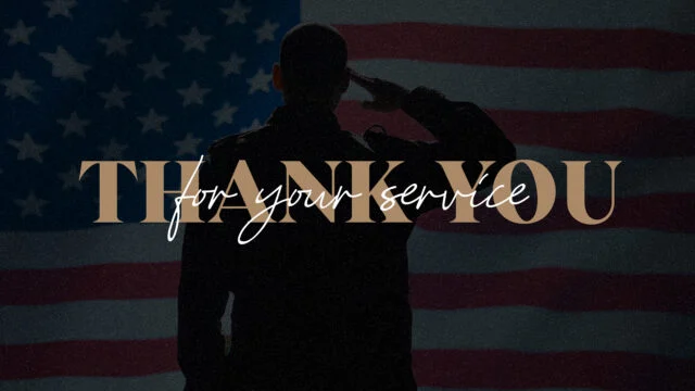 Veterans Day: Thank You For Your Service