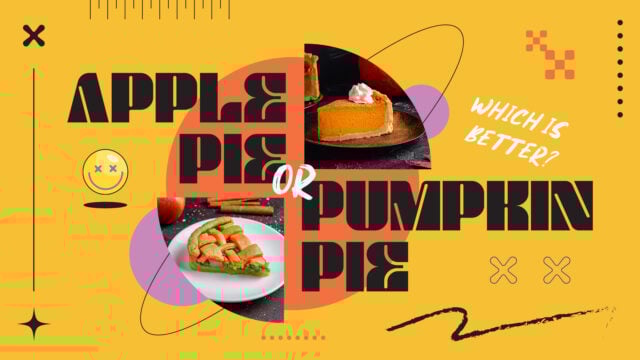 Pumpkin Pie Vs. Apple Pie