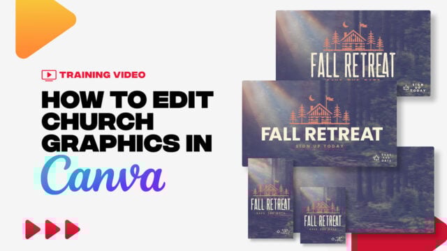 How to Edit Church Graphics in Canva