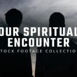Stock video package showing Jesus with two boys in a peaceful field, symbolizing faith, love, and spiritual encounter.