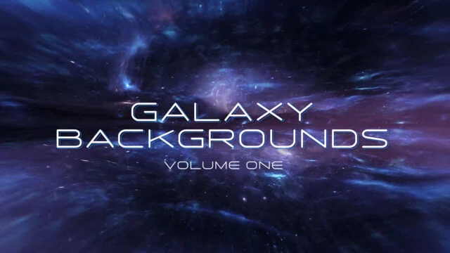 Galaxy Backgrounds: Volume One
