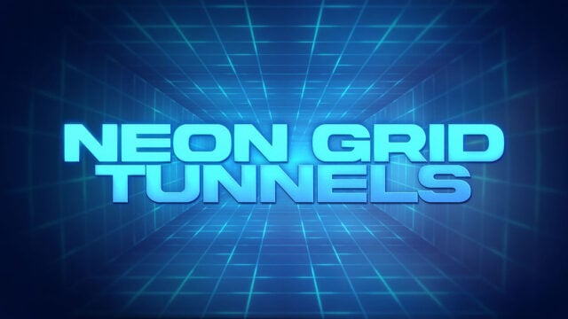 Neon Grid Tunnels