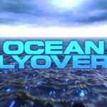 Digital Ocean Flyover Motion Backgrounds Theme Pack