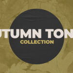 Autumn leaf worship backgrounds with geometric patterns and shapes for church slides.