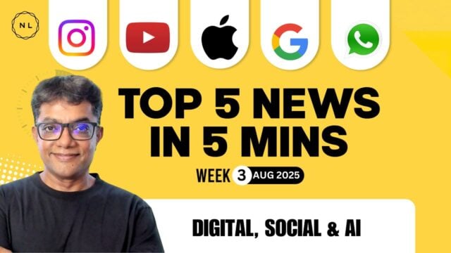 Apple, Google Pixel, WhatsApp, YouTube, Instagram // Week 3, Aug 2025