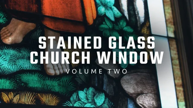 Stained Glass Church Window: Volume Two