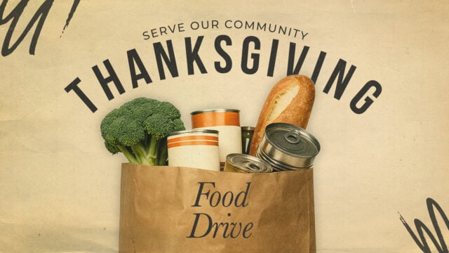 Thanksgiving Food Drive