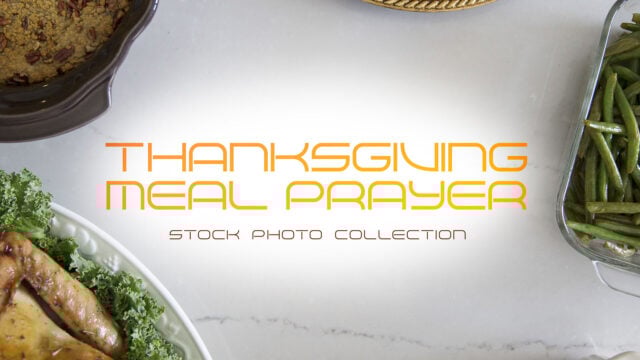 Thanksgiving Meal Prayer