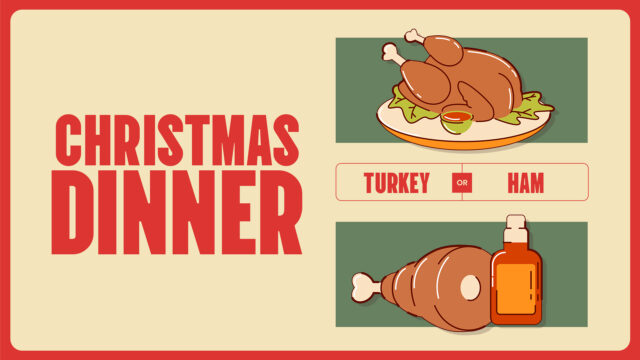 Christmas Dinner: Turkey or Ham?