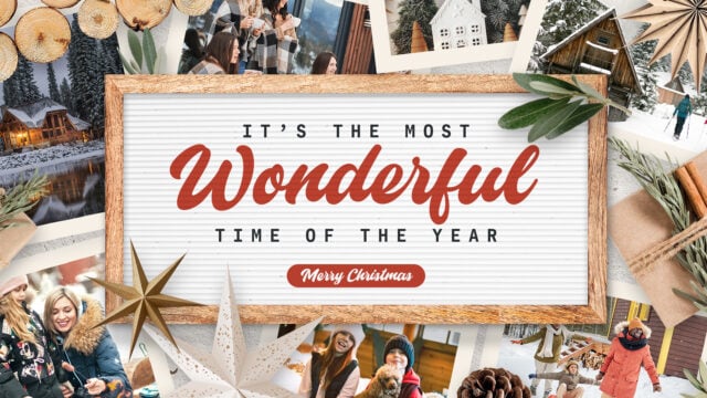 It’s The Most Wonderful Time Of The Year