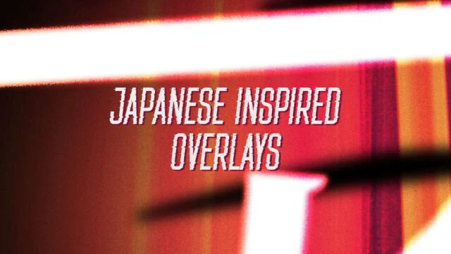 Japanese Inspired Overlays