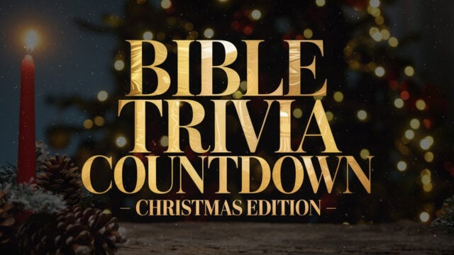 Bible Trivia Countdown – Christmas Edition