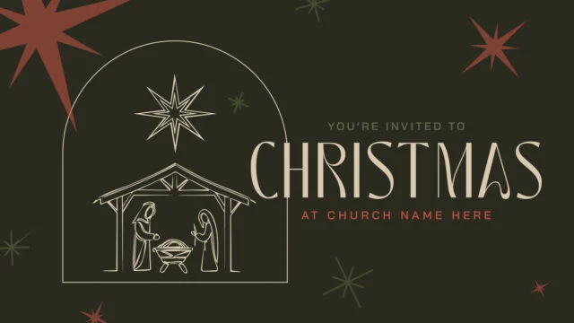 Christmas At Church Name Here