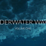 Underwater Waves Volume One featuring ocean waves and schools of fish in peaceful motion.