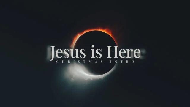 Jesus Is Here Christmas Opener