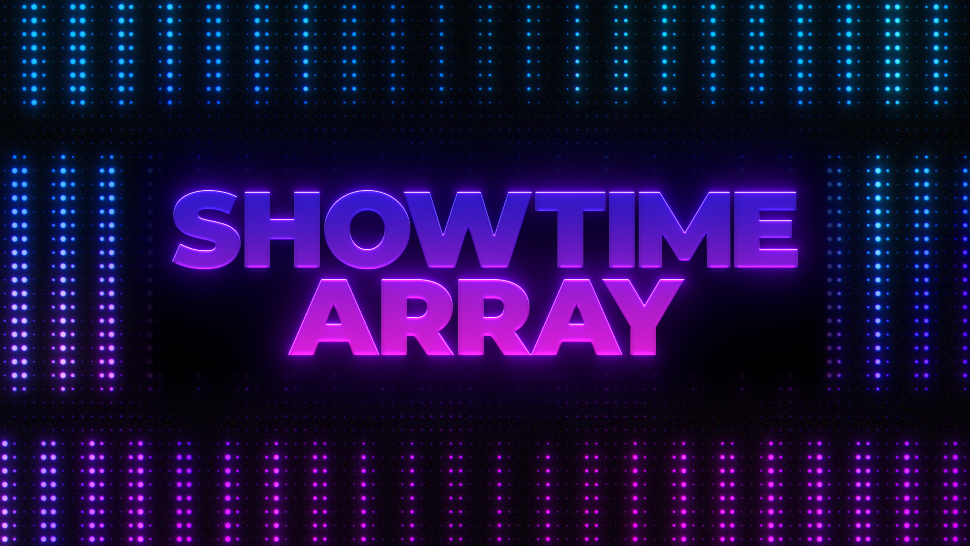 Motion Graphics: Showtime Array Pack | LED Light Wall Worship Media